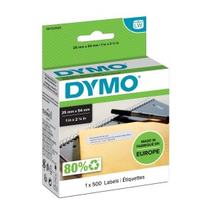DYMO Etiketės Vaistinėms 25 x 54mm / Baltos (11352 / S0722520)