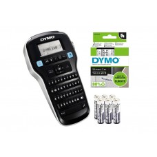 DYMO LabelManager 160 Etikečių Spausdintuvas (S0946340) + D1 12mm x 7m juostelė + Elementai
