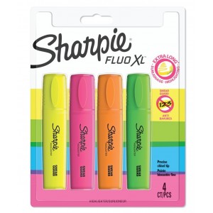 Sharpie Markeriai Fluo XL 4 vnt. - 1825662