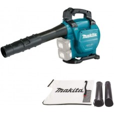 Akumuliatorinis pūstuvas 2 x 18V Li-Ion, su siurbimo rinkiniu Makita DUB363ZV