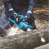 2 x 18 V 35 cm akumuliatorinis grandininis pjūklas su dviem 5,0 Ah akumuliatoriais ir įkrovikliu Makita DUC355PT2