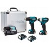 MAKITA CLX224X įrankių rinkinys COMBO DF333D gręžtuvas-suktuvas 30Nm + TD110D suktukas