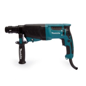 SDS-PLUS 26 mm 800 W Makita HR2630T akumuliatorinis gręžtuvas su kalimo galimybe