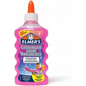 Elmer's blizgučių klijai rožinės spalvos - 2077249