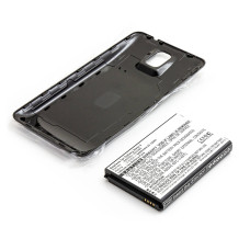 B800BE B800BK B800BU 6400mAh Baterija Samsung Galaxy Note 3 SM-N9000 SM-N9002 SM-N9005 mega talpa czarny