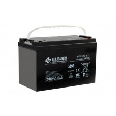 AGM akumuliatorius B.B. Battery BPS 100-12 12V 100Ah, skirtas be priežiūros veikiančiam buferiui