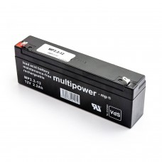 Multipower MP2.2-12 12V 2,2Ah Vds AGM Akumuliatorius nereikalaujantis priežiūros