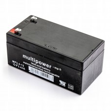 Akumuliatorius Multipower MP3.4-12 12V 3,4Ah Vds AGM be priežiūros