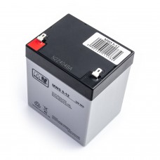 Akumuliatorius MW Power MWS 5-12 12V 5.0Ah AGM signalizacijai, nereikalaujantis priežiūros