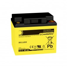 SUN Battery SB12-40V0 Vds 12V 40Ah AGM nereikalaujantis priežiūros