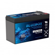GEL VRLA „Bluebox 9-12“ 12 V 9 Ah gelinis akumuliatorius, skirtas signalizacijos sistemoms, stebėjimo sistemoms, valdikliams ir UPS GEL VRLA „Bluebox 9-12“ 12 V 9 Ah gelinis akumuliatorius, skirtas signalizacijos sistemoms, stebėjimo sistemoms, valdikliams ir UPS