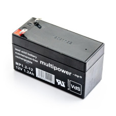 Akumuliatorius Multipower MP1.2-12 VDs 12V 1,2Ah