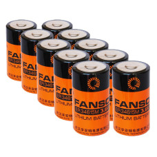 10 x Baterija ličio FANSO ER34615M / LSH20 3,6V Li-SoCL2, SB-D02/TC, SL-780/S, TL-4930, TL-5930