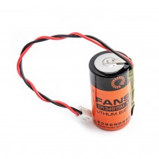 Fanso ER34615M 3,6 V 13000 mAh D LSH20 ličio akumuliatorius su laidais ir JST EHR-2 didelės srovės jungtimi