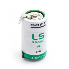 LS33600CNR - SAFT ličio baterija - šilumos skaitiklis Multical 66C