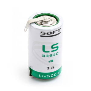 LS33600CNR - SAFT ličio baterija - šilumos skaitiklis Multical 66C