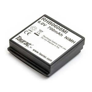 Pakaitinis akumuliatorius HBC Radiomatic FuB9NM 6V 700mAh NiMh BA209000, BA209060, BA209061, BA209062