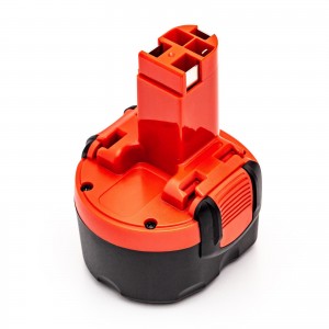 Bosch atsarginis akumuliatorius 2607335260, 2607335272, 2607335373, 2607335453, 2607335461 9.6V 2.0Ah NiMH, skirtas elektriniams įrankiams Exact series, PSR960, PSR E-2, GDR 9.6, GSR E-2