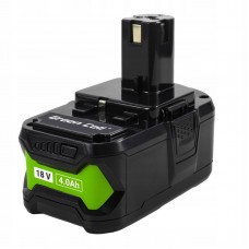 Green Cell RYOBI BPL-1815, BPL-1820G, BPL18151,BPL1820, P102, P103, P104, P107 18V 4.0Ah Li-Ion akumuliatorius elektriniams įrankiams BID-1801M, BID-180L, BID1821, BIW180 Green Cell RYOBI BPL-1815, BPL-1820G, BPL18151,BPL1820, P102, P103, P104, P107 18V 4.0Ah Li-Ion akumuliatorius elektriniams įrankiams BID-1801M, BID-180L, BID1821, BIW180