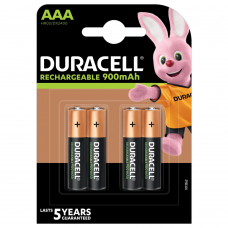 Įkraunamos Baterijos Duracell R3 AAA HR603 MICRO 900mAh NiMH 4B