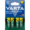 Įkraunamos baterijos VARTA R2U, R6 AA HR6 MIGNON 1,2V 2600mAh NiMH 4BL