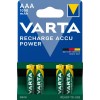 Įkraunamos baterijos VARTA R2UU R03, AAA HR03 MICRO MN2400 1,2V 1000mAh NiMH 4BL