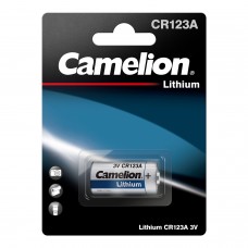 Camelion ličio baterija 3V 1300mAh DL123A, K123LA, CR123, CR123A, EL123AP, EL123, CR17345