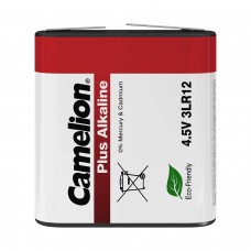 „Camelion“ 4,5 V 3LR12 šarminė baterija, 1203, 2012, 4112, 3R12, 3LR12, 4912, MN1203, su apvalkalu „Camelion“ 4,5 V 3LR12 šarminė baterija, 1203, 2012, 4112, 3R12, 3LR12, 4912, MN1203, su apvalkalu