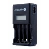 Ni-MH R6/AA, R03/AA everActive NC-450 Black Edition įkraunamo akumuliatoriaus įkroviklis