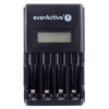 Ni-MH R6/AA, R03/AA everActive NC-450 Black Edition įkraunamo akumuliatoriaus įkroviklis
