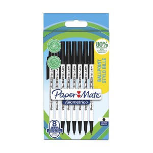 Tušinukas Paper Mate  juoda 8 vnt. - 2187678