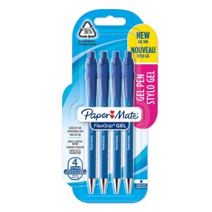 Paper Mate Flexgrip gelinis tušinukas 0,7 mm, mėlynos spalvos - 2108215