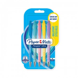 Tušinukas Paper Mate Flexgrip Ultra Pastel RT 1,0mm Juoda 5 vnt. - 2152934 Tušinukas Paper Mate Flexgrip Ultra Pastel RT 1,0mm Juoda 5 vnt. - 2152934