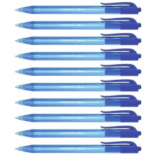 Paper Mate InkJoy RT mėlynas tušinukas su dangteliu - S0957040 / 10 vnt.