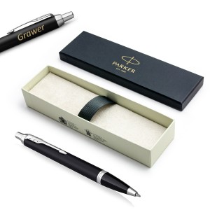 Rašiklis Parker IM Essential Matte Black CT z grawerem Rašiklis Parker IM Essential Matte Black CT z grawerem