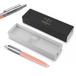 Parker Jotter Originals PINK BLUSH tušinukas su graviravimu