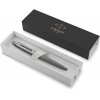 Parker Jotter XL Alexandra Matte Grey Tušinukas su pilka A5 formato užrašų knygele