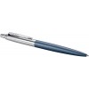 Parker Jotter XL Primrose Matte Blue Tušinukas su mėlyna A5 formato užrašų knygele