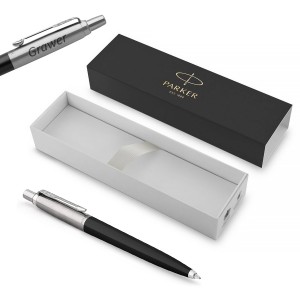 Parker Jotter Originals Black Gel Pen (juodas) su graviravimu
