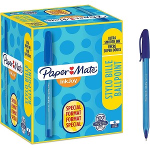Paper Mate InkJoy tušinukai mėlyni 100 vnt. - S0977420