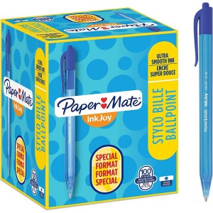 Paper Mate InkJoy RT tušinukai mėlyni 100 vnt. - S0977440