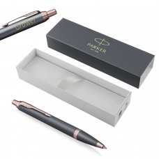 Parker IM „The Finishing Touch“ tušinukas, pilkai mėlynos spalvos, 2235424, su graviravimu Parker IM „The Finishing Touch“ tušinukas, pilkai mėlynos spalvos, 2235424, su graviravimu