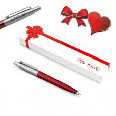 Parker Jotter Originals Raudonas tušinukas su dangteliu ir graviravimu „For You“ Valentino dienos dovana