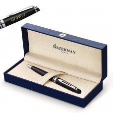 Waterman Expert Black Matte CT tušinukas - S0951900 su graviravimu