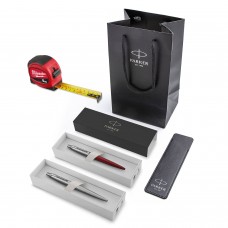 Parker Jotter tušinukų rinkinys dėkle su maišeliu ir matavimo juostele Dovana tėčiui Parker Jotter tušinukų rinkinys dėkle su maišeliu ir matavimo juostele Dovana tėčiui