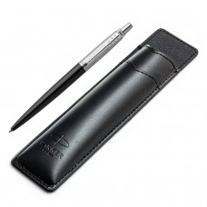 Parker Jotter Bond Street Black dovanų rinkinys juodame dėkle Parker Jotter Bond Street Black dovanų rinkinys juodame dėkle