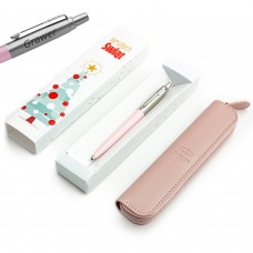 Parker Jotter Originals rausvas PINK tušinukų rinkinys su graviravimu + dėklas / Kalėdų dovana Parker Jotter Originals rausvas PINK tušinukų rinkinys su graviravimu + dėklas / Kalėdų dovana
