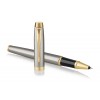 Parker IM Brushed Metal GT Rollerball Pen su graviravimu