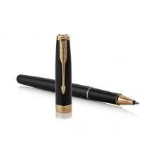 Tušinukas su dangteliu Parker Sonnet Black Lacquer GT - 1931496 Tušinukas su dangteliu Parker Sonnet Black Lacquer GT - 1931496