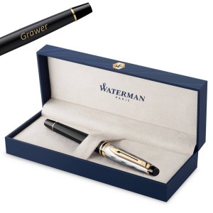 Waterman EXPERT REFLETS DE PARIS tušinukas su dangteliu - 2200941 su graviravimu